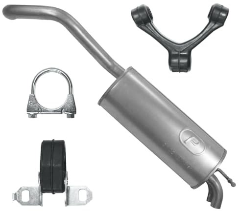 Schalldämpferset Auspuff Endtopf für Fabia 1 I 2003-11/2007 1.9 TDI Schrägheck Stufenheck