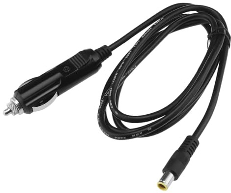 VGOL Cable adaptador de encendedor de cigarrillos DC7909 de 1,5 m, 12 V/24 V, 16 AWG, adaptador de corriente compatible con Jackery Portable Power Station Explorer 1000 500 880 550 300 290 240 160 DC