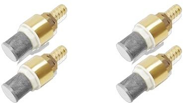 Rückschlagventile 1/2 Zoll Messing Fußventile für Saugschlauch Schlauchstutzen Messing Rückschlagventile mit Schlauchanschluss Schlauchstutzen Messing Rückschlagventile