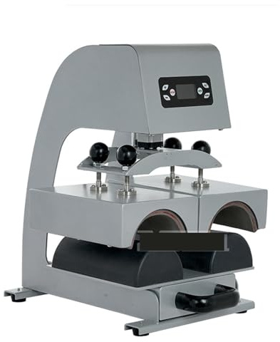 GLJTUO Máquina De Prensado por Calor Manual para Colofonia, Máquina De Prensado por Calor por Sublimación, Impresora De Transferencia por Sublimación, Control De Temperatura Pre,