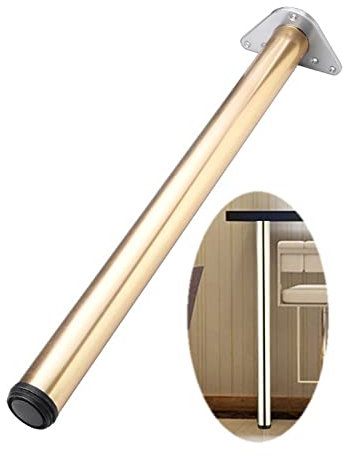 Verstellbare Edelstahl-Tischbeine, 110 cm, für Esstisch, Arbeitsplatte, Stütze, Möbelbeine mit Höhenverstellung