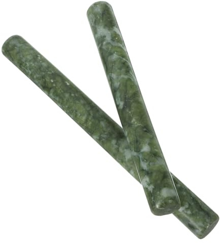 ELAYARD 2pezzi Mattarello Per Impasto in Pietra Naturale Bastoncini Per Stendere La Pasta Per Uso Domestico Antiaderente e Resistente