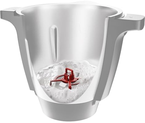 Wundermix - Milkimizer Milchaufschäumer für Monsieur Cuisine | Cremiger Milchschaum in Barista-Qualität für Monsieur Cuisine Smart, Connect & Trend, spülmaschinengeeignet, BPA-frei