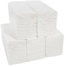 White C Fold hand towel Manufactured in UK (4,800)