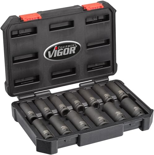 Vigor Vigor_V5550L Schlag-Steckschlüssel-Sortiment