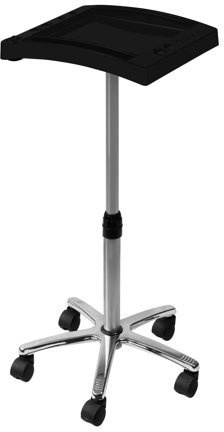 Carrito de Mantenimiento con Ruedas, Altura Regulable, para Peluquería, Barbería, Perfumería, Cosméticos, Salón, Tienda de Tatuaje, Manicura y Pedicura
