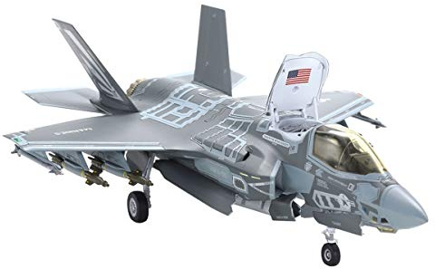Italeri 1:72 F-35B Lightning II V/STOL Version, Modellbau, Bausatz, Standmodellbau, Basteln, Hobby, Kleben, Plastikbausatz, detailgetreu, Unlackiert