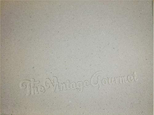 Vintage Gourmet® Cordierite Pizza Classic Baking Stone 12 Inch x 15 Inch (30cm x 38cm) Oblong Professional Stone 15mm Thickness for The Best Pizza