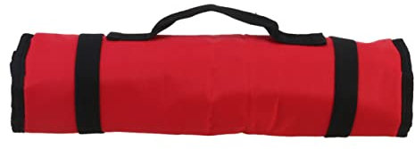 Hemobllo 22 Pocket Roll-up Tool Tote Bag Oxford Cloth Drill Bag for Power Tools Spanner Case Plier Screwdriver