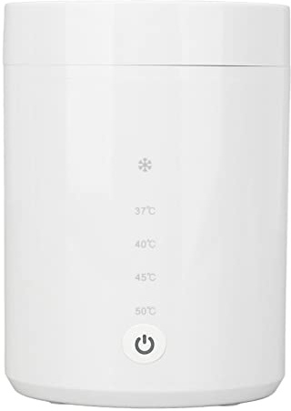 Baby Flaschenwärmer, tragbarer USB-Aufladung, Auftauen, 4 Temperaturstufen, 8800 mAh, Fläschchenwärmer für Reisen