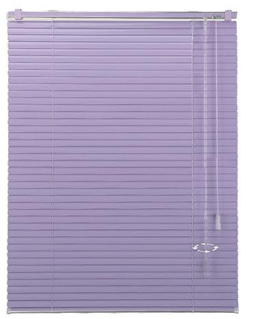 Sh000ad Alu Jalousie Violette,Aluminium Jalousie,Verdunkelnde Fensterrollos,Horizontale Fensterjalousien Zur Innen- und Außenmontage,Wohnkultur,25-mm-Lamellen-Rollo,Breite x Höhe (90x130cm)