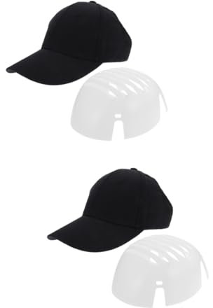 Uonlytech 2sets Bump Cap Insert for Baseball Hat Military Cap Hat Shaper Comfortable Outdoor Sports for Men Women