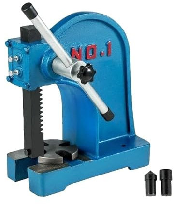 Arbor Press 1 Ton 3 Ton Leva manuale Cuscinetti montabili Ghisa for rivettatura, spremitura, punzonatura, piegatura, pressatura Utensili elettrici, da giardino e manuali(3 Ton)