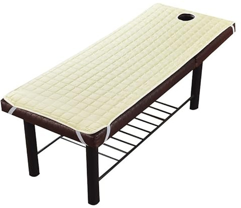Materasso Per Tavolo Da Massaggio Lenzuolo for lettino da massaggio for salone di bellezza Coprimaterasso for trattamenti SPA con foro for il respiro Antiscivolo for tutte le stagioni Per Massaggio(Be
