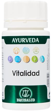 EQUISALUD Ayurveda Vitalidad, Cápsula, con Ashwagandha, Rhodiola, Ginseng, Bacopa y Shilajit, 60 Cápsulas