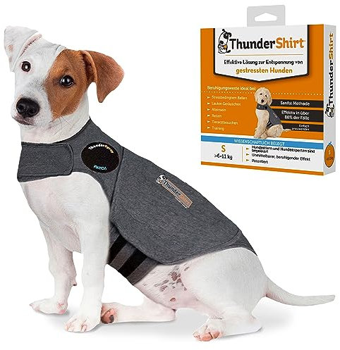 Petlife Thundershirt Hundemantel, Größe S, grau