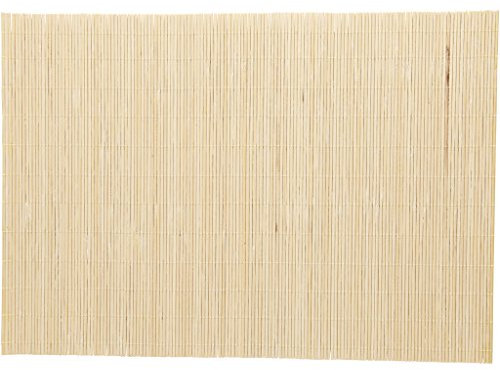 Creativ 41232 Bambusmatte für Filzherstellung, Größe 45 x 30 cm, 4 Stück, Beige