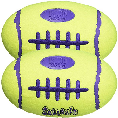 Kong Air Dog Hundespielzeug, quietschend, groß, 2 Stück