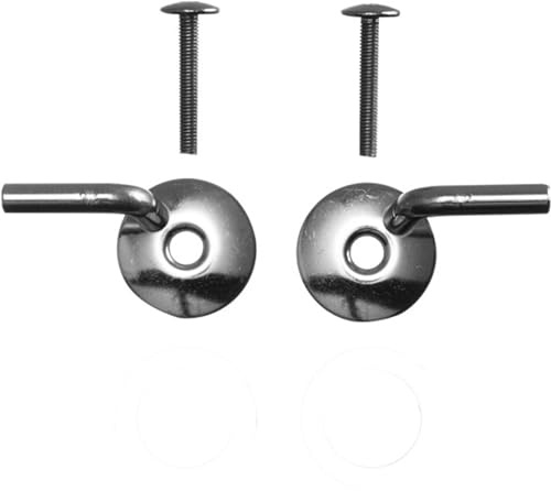 Duravit - Coppia di cerniere cromate senza SoftClose