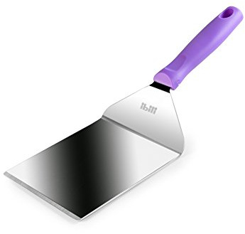 IBILI Rectangular Spatula XL, Stainless Steel, Metallic, 32 x 12 x 9 cm