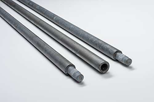 Tiefenerder Erder Erdung Staberder Ø20mm feuerverzinkt SET 1,5m Zusammensetzung