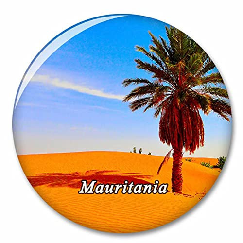 Mauretanien Kühlschrankmagnet Dekorativer Magnet Touristische Stadt Reise Souvenir Sammlung Geschenk Starker Kühlschrank Aufkleber