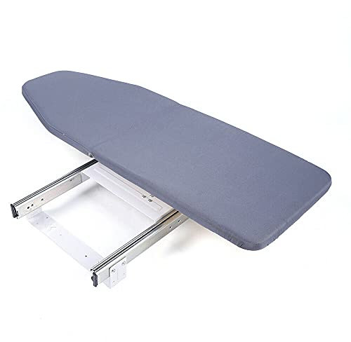 Acesunny Planche à repasser murale pliable - Planche à repasser rotative de 81 cm - Planche à repasser pliable à 180 degrés - Push & Pull dans l'armoire - Planche à repasser extensible