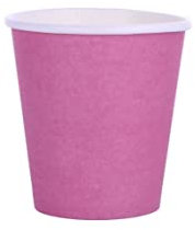 Graziano Bicchieri di Carta, Confezione da 25 bicchieri, 270 cc, FUCSIA