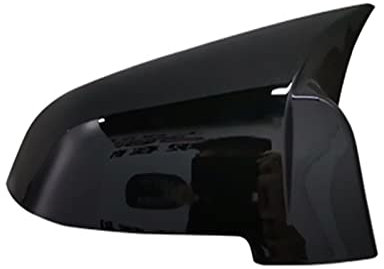 Spiegelkappen Autospiegelgehäuse Für BMW 5er 6er 7er F01 F02 F10 F11 F18 Für GT 5GT F07 F06 F12 F13 Für LCL Kohlefaser Seite Rückspiegel Abdeckkappe (Farbe : Black-Left)