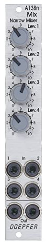 Doepfer A-138n Narrow Mixer - Mixer Modular Synthesizer