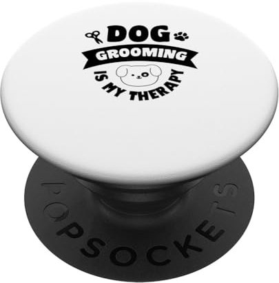 Hundepflege Ungepflegter Hund Experte PopSockets mit austauschbarem PopGrip
