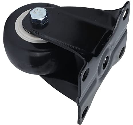 Ruote Fisse per Carichi Pesanti, Rotelle Rigide, Ruota Direzionale in Poliestere in Acciaio Inossidabile, Ruota Fissa per Carichi Pesanti con Doppi Cuscinetti a Sfera, Rotelle a