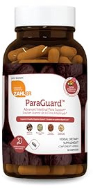 Zahler ParaGuard - Intestinal Health Support for Busy Adults - Contains Wormwood & Clove for Digestive Balance Support - Kosher, Gluten-Free, Non-GMO & Vegetarian Friendly - 30 Capsules