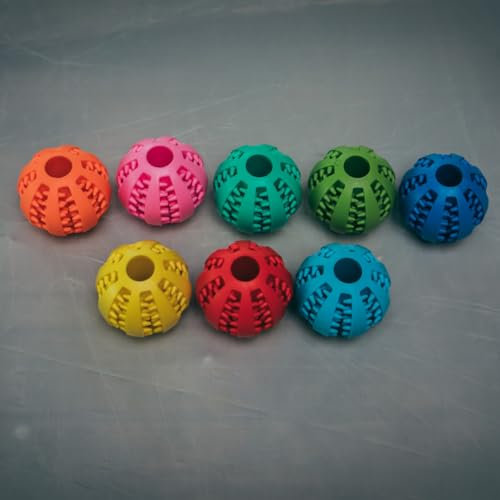 Brain Booster Futterball für Hunde | Intelligentes Hundespielzeug mit Leckerli-Funktion | Intelligenz Futterball für Hunde | Interaktives Hundespielzeug zur Förderung der Denkleistung (Türkis, S)