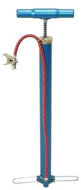 Manometer Fahrradpumpe Vom Typ 38, Tragbare Hochdruckpumpe Für Den Haushalt Doppelventil