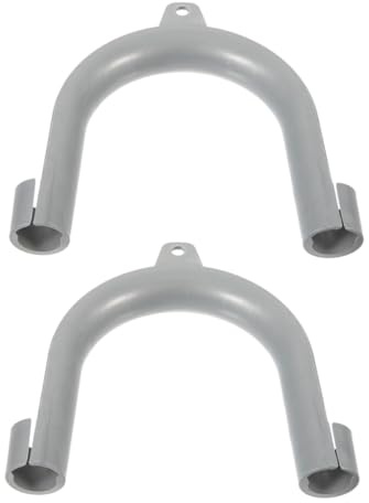 TOGEVAL 2stücke Waschmaschinen Ablaufschlauchhalter U-förmiger Halter U-bogen Rohrhalter Praktisch Platzsparend Für Verschiedene Modelle