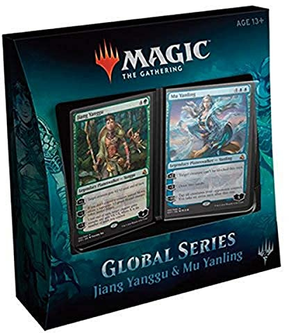 Magic The Gathering - Barajas de Duelo de Jiang Yanggu y Mu Yanling de la Serie Global