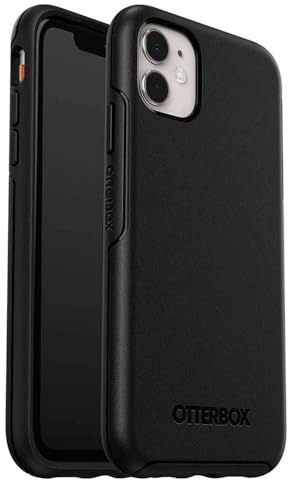 OtterBox Symmetry Case for iPhone 11, Shockproof, Drop proof, Protective Thin Case, 3x Tested to Military Standard, Black