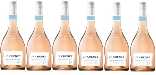 JP Chenet - Free Vin rosé sans alcool - Sans arômes ajoutés, goût authentique - Origine : France (6 x 0.75 L)