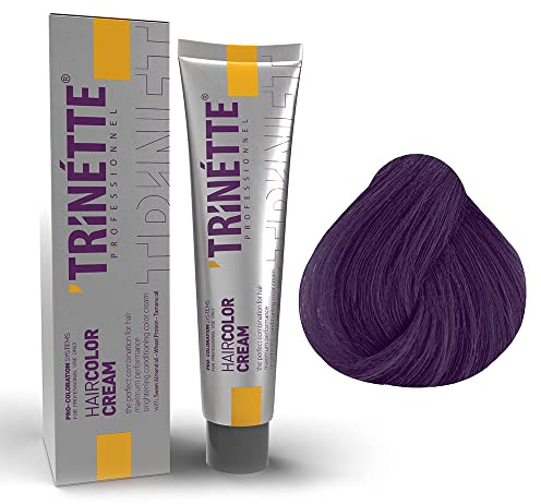 Trinette No 6.22 Viola Intenso Crema Colorante Permanente 100 ml - Toni Viola Intensivi, Riflessi Profondi, Alta Copertura, Lunga Durata