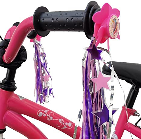 Red Loon Kinder Fahrrad Lenkerfransen – Bunte Streamer für Fahrradlenker, Fahrrad Dekoration und Zubehör für Kinderfahrräder
