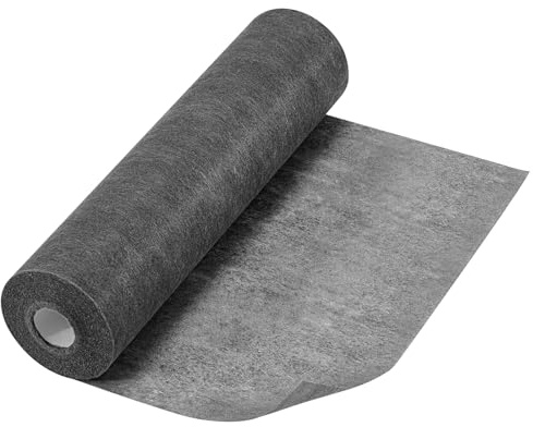 ANYUNKEY Vlies Tischläufer Grau , Tischläufer Modern,Tischband Rolle, Table Runner Outdoor,Tischdeko für Geburtstage & Hochzeiten, Taufe ,Konfirmation oder Kommunion und Festtafeln,30 cm x 25 m