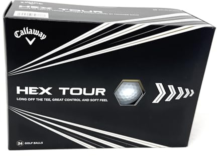 Callaway Hex Tour weiche Golfbälle, 24 Stück