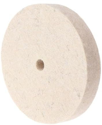 JWOO Rueda pulidora de Fieltro de Lana de Acero Inoxidable de 4 a 5 Pulgadas de diámetro, Rueda pulidora de Fieltro for mármol de Vidrio, 1 Pieza(4 Inch)