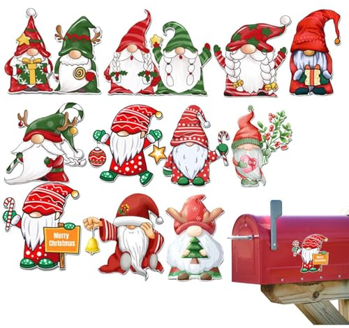 Weihnachts Kühlschrankmagnete, Gestalten Sie Ihren Kühlschrank Selbst Für Die Feiertage, Weihnachtsmagnete Zum Thema Feiertage, Süße Aufkleber Mit Weihnachtselementen Für Kühlschrank