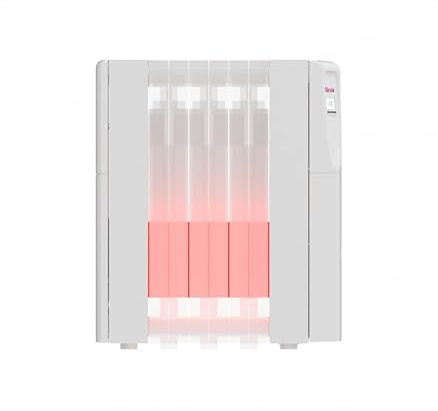 Fácula - Emisor Cerámico serie Volcano 1000w | Alta inercia térmica | Programación diaria/sem | Función ventanas abiertas