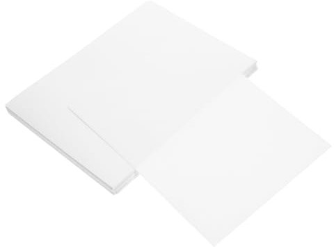 KONTONTY 50stücke Selbstklebende Laminierfolie Foto-laminierfolien Pvc-schutzfolie Bedruckbare Laminatfolien