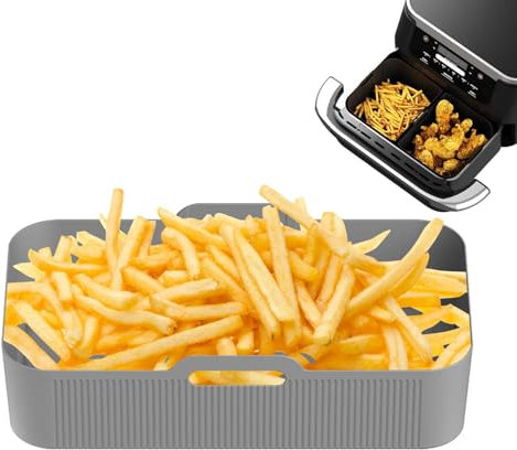 Silicon Air Fryer Liner - Forro de olla cuadrada para freidora de aire | Cajas para hornear para hornear hornear, excelentes alimentos y son imprescindibles para la cocina que no se pegan