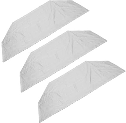 Telo Copriscooter 3 Pezzi Xl 140x240 Cm in Peva Bianco
