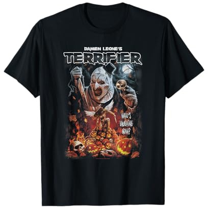 Terrifier Art The Clown Halloween Poster Horror Movie T-Shirt